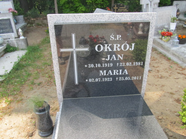 Maria Okrój 1923 Rekownica - Grobonet - Wyszukiwarka osób pochowanych