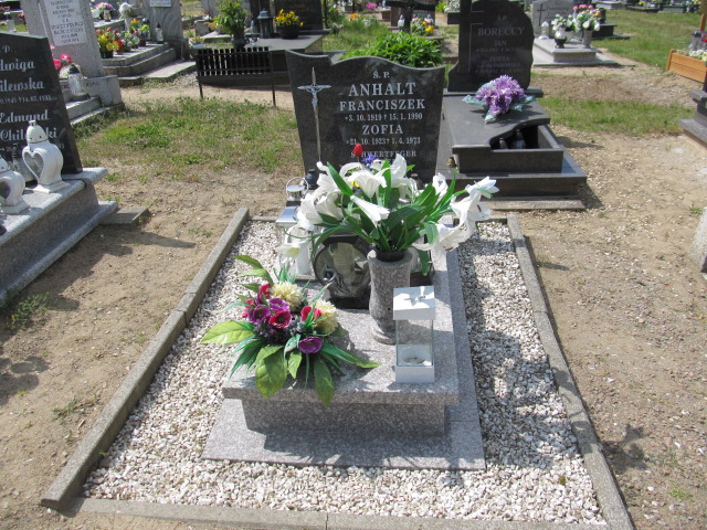 Grób Zofia Anhalt