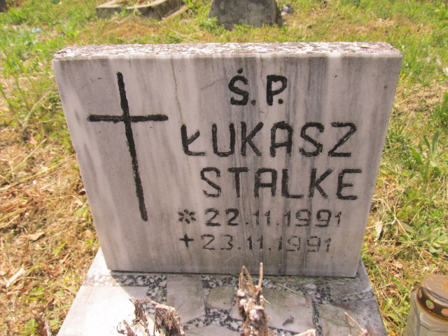 Łukasz Stalke 1991 Rekownica - Grobonet - Wyszukiwarka osób pochowanych