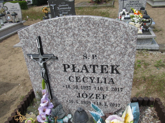 Cecylia Płatek 1927 Rekownica - Grobonet - Wyszukiwarka osób pochowanych