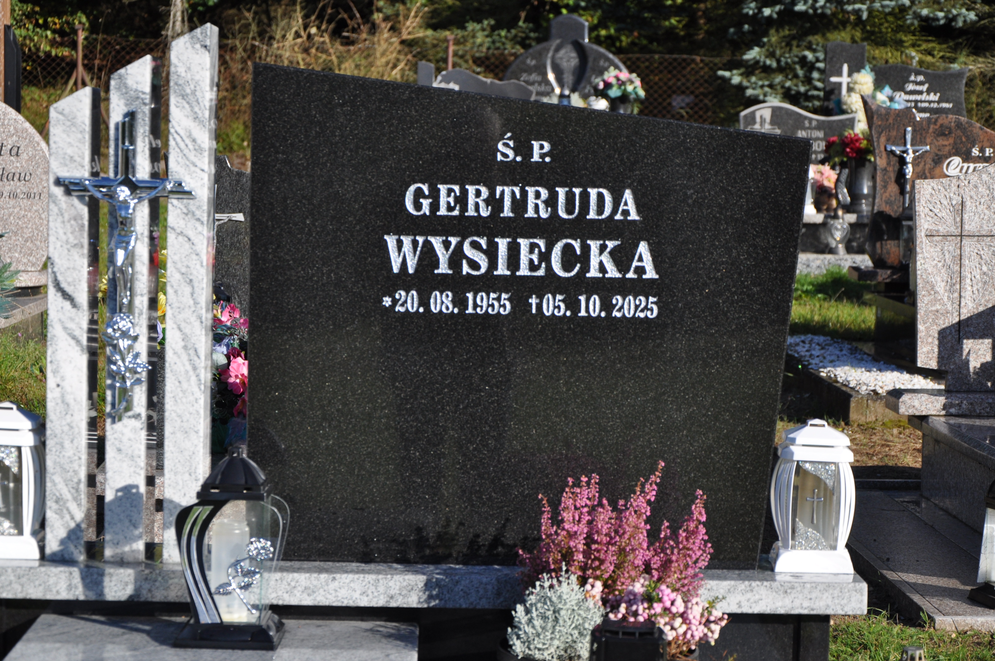 Grób Gertruda Wysiecka
